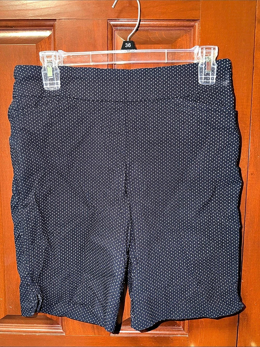 Hilary Radley Women’s Polka Dot Bermuda Shorts…Like New